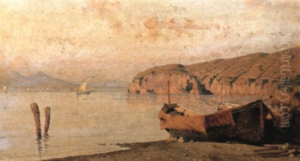 Fishing Boats On The Shore, Naples - view 1