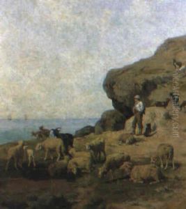 Vele A Margellina by Giuseppe Carelli