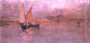 Fishing Boats On The Bay Of Naples