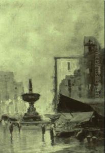 On The Neapolitan Coast by Giuseppe Carelli