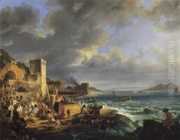 Tarantella Allo Scoglio Di Frisio, 1830 - view 1