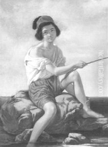 Neapolitanischer Fischerknabe by Raffaele Carelli