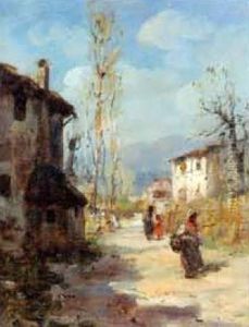 Sole D'ottobre - Caneva Di Sacile by Vittore Antonio Cargnel