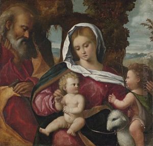 The Holy Family With The Infant Saint John The Baptist
