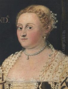 Ritratto Di Donna A Mezzo Busto by Giovanni Cariani