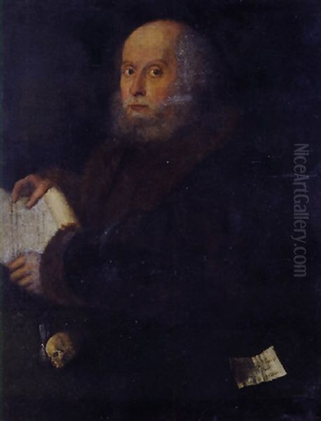 Portrait D'un Vieux Nurembergois (anton Kolb?) - view 1