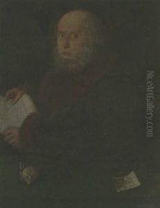 Portrait Of An Old Man From Nuremberg by Giovanni Cariani