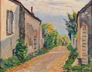 Narrow Street In The Country