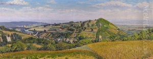 Paysage De Rhenanie by Gustave Cariot