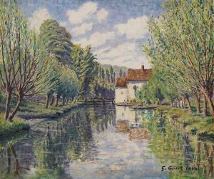 Moulin A Perigny by Gustave Cariot