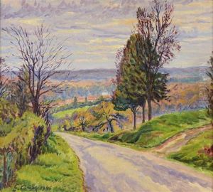 Country Road by Gustave Cariot