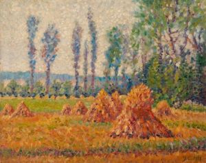 Les Meules by Gustave Cariot