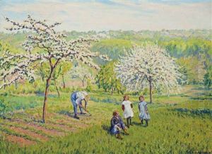 Le Printemps by Gustave Cariot