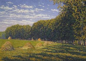 Meules De Foins by Gustave Cariot