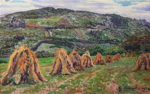 Haystacks At Moisson Haystacks At Moisson