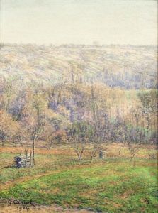 Paysage De Montagnes by Gustave Cariot