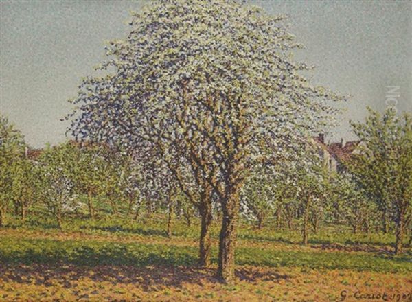 Les Pommiers En Fleurs - view 1