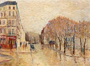 L'automne A Paris by Gustave Cariot