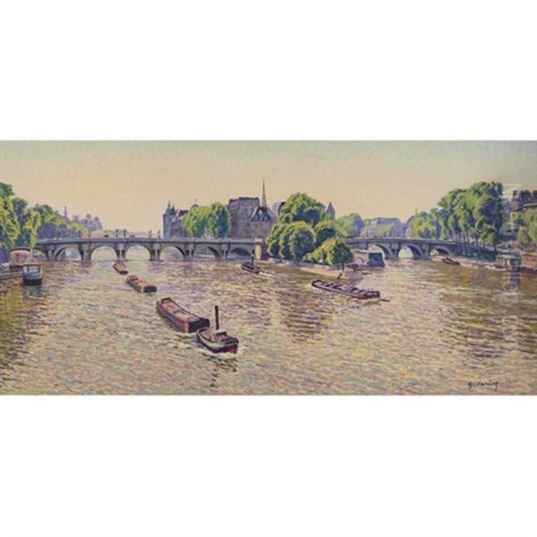 Le Pont-neuf A Paris - view 1