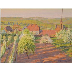 Printemps A Georgenborn by Gustave Cariot