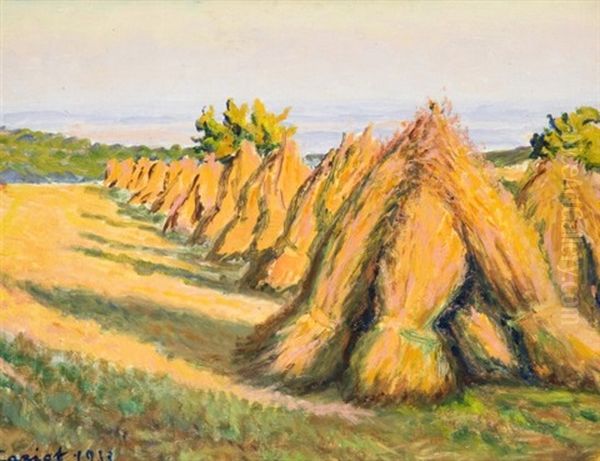 Paysage A Georgenborn, Les Moissons - view 1