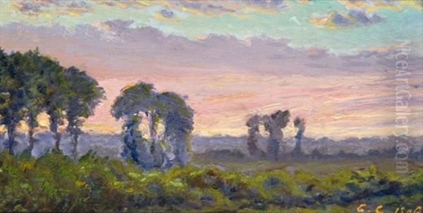 Auvers-sur-oise (study) - view 1