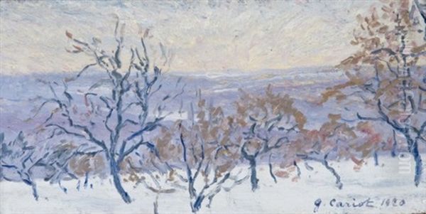 Neige D'automne, A Georgenborn, Allemagne (study) - view 1