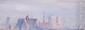 Les Toits, Saint-gervais Et Notre Dame (study)