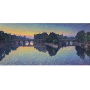 Pont Neuf, L'aurore by Gustave Cariot