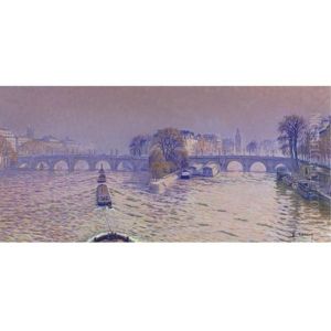 Le Pont-neuf A Paris by Gustave Cariot