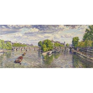 Le Pont Neuf A Paris (juillet Nuageux No. 2) by Gustave Cariot