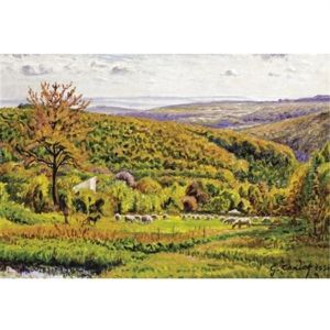Paysage by Gustave Cariot