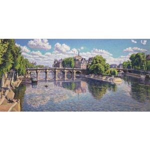 Le Pont-neuf, Entre 14 Heures Et 15 Heures by Gustave Cariot