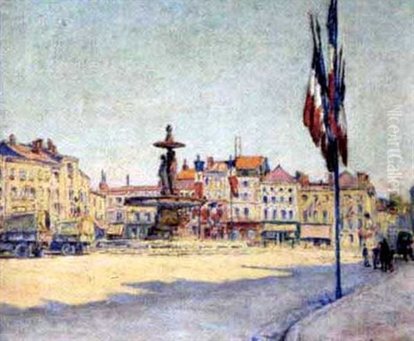Place De Village, Jour Du 14 Juillet - view 1