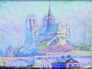 Paris, Notre-dame, Vue Du Port Aux Vins, Vers 10 H 1/2, Automne Paris, Notre-dame, Vue Du Port Aux Vins, Vers 10 H 1/2, Automne