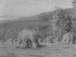 Sommerliche Feldlandschaft by Gustave Cariot