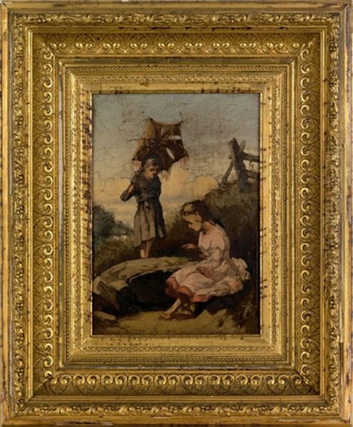 Landscape With Young Girls - view 1