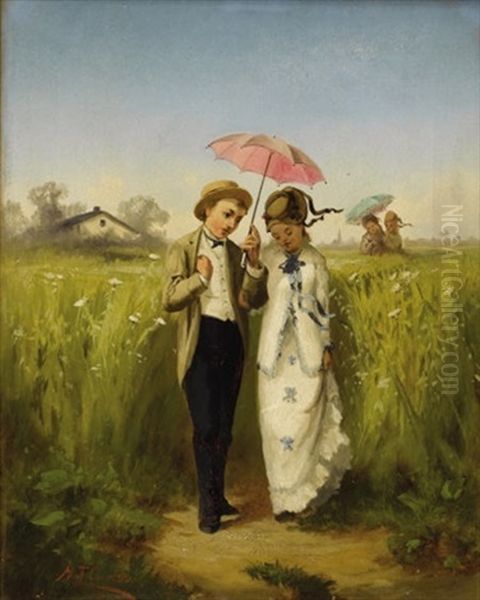 Untitled - Couple In A Field - view 1