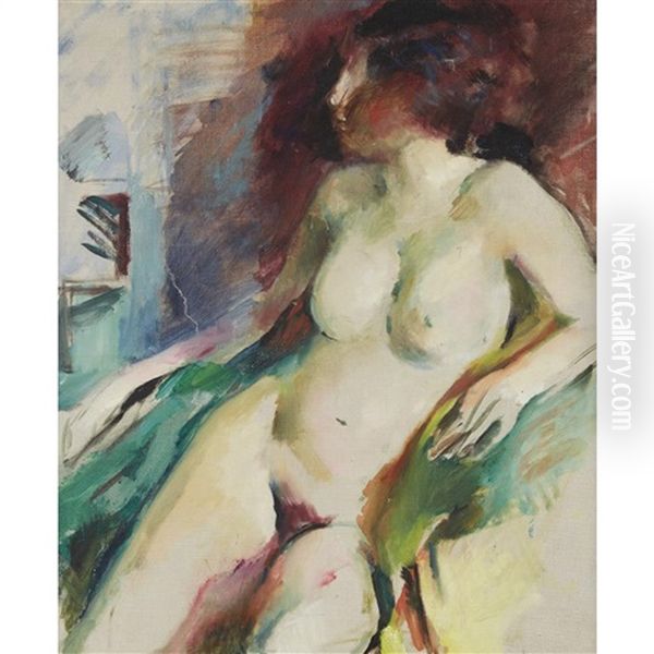 Green Nude by Arthur Beecher Carles
