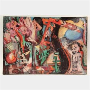 Still Life Abstraction by Arthur Beecher Carles
