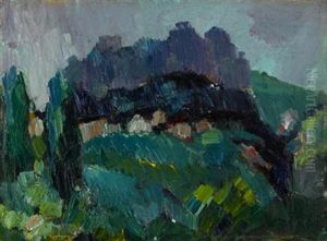 Untitled - French Alps by Arthur Beecher Carles