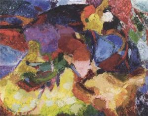 Abstraction by Arthur Beecher Carles