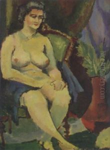 Seated Nude Woman