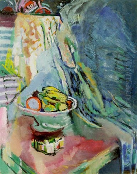 Still Life With Basket Of Fruit - view 1