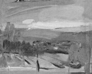 Midnight Landscape by Arthur Beecher Carles