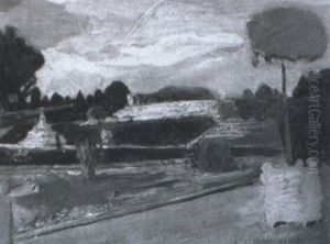 Gardens Of Versailles by Arthur Beecher Carles