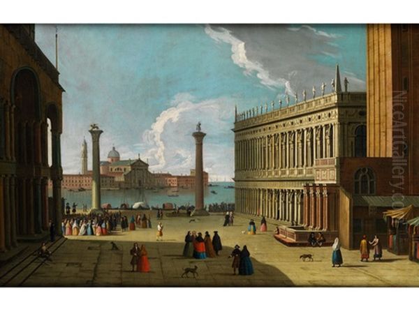 Markusplatz In Venedig - view 1