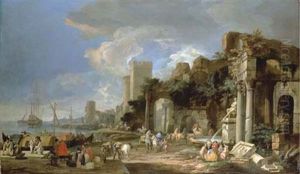 A Capriccio View Of A Port