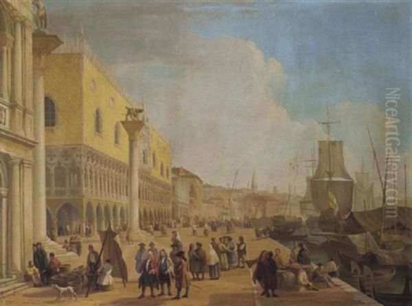 Blick Auf Die Riva Degli Schiavoni In Venedig - view 1