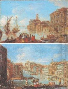 Vista De Venecia by Luca Carlevarijs